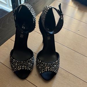 Sequin party shoes